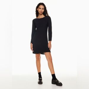 Aritzia Sunday Best Cherise Dress in Black